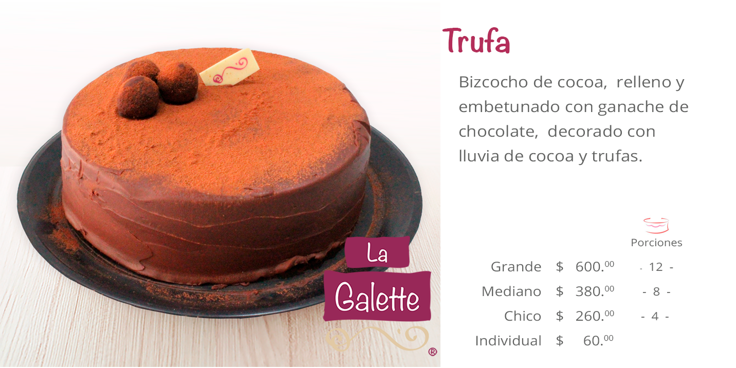 Pastel Trufa
